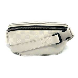 lot 7J image: Louis Vuitton White Damier Infini Bum Bag - Authentic $4000 Retail