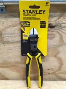 lot 102 image: Stanley Control-Grip 8 High Leverage Diagonal Cutting Pliers Model # STHT74915