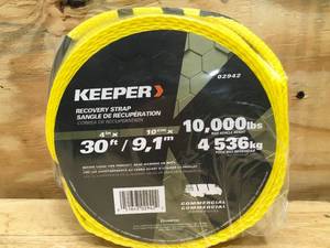 lot 53 image: Keeper Recovery Strap Model # 02942