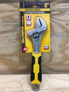 lot 104 image: Olympia 8 Adjustable Wrench Model # 01-080