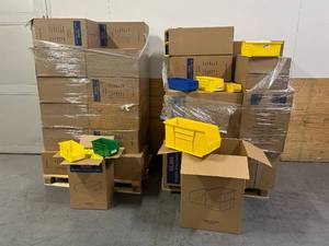 lot 72 image: Huge Lot of Various ULINE Parts Bins