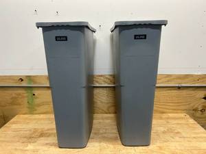 lot 85 image: ULINE Lot of 2- Garbage Cans