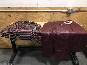 lot 83 image: Box of Womens Long Sleeved Shirts and Pants