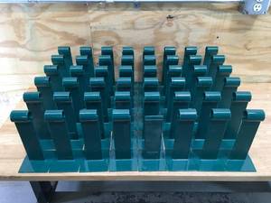 lot 172 image: Lot of 48 - Menu Holders