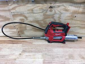 lot 5 image: Milwaukee Grease Gun Model # 2646-20 (Tool Only)