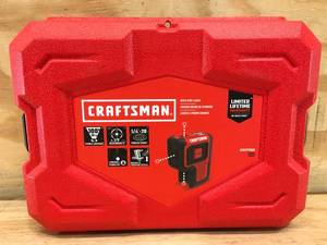 lot 162 image: Craftsman Red 3 Spot Laser Model # CMHT77632 11272430