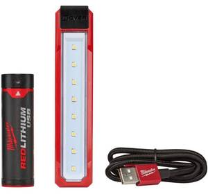 lot 184 image: MILWAUKEE Streamlight 2112-21 LED Flood Light, Red