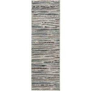 Home Decorators Collection Shoreline Multi 2 ft. x 7 ft. Striped Runner Rug Customer Returns See Pictures