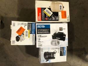 Lot of Assorted Plumbing Items Various Models and Conditions Customer Returns See Pictures