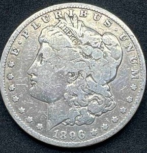 1896-O Morgan Silver Dollar