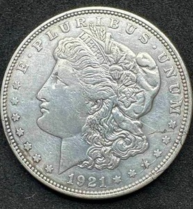 1921 Morgan Silver Dollar