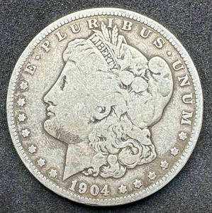1904-O Morgan Silver Dollar