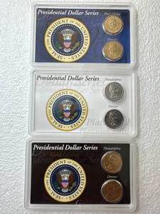 2010 Abraham Lincoln Presidential Dollar Collection (gold & platinum plated)