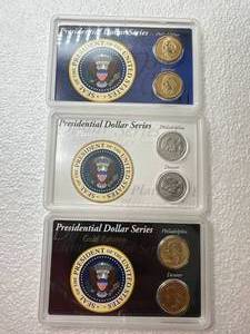 2011 Andrew Johnson Presidential Dollar Collection (gold & platinum plated)