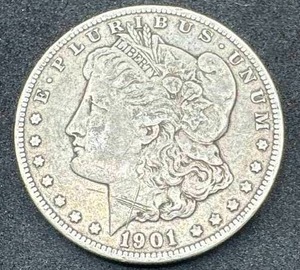 1901-O Morgan Silver Dollar