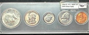 1968-D US Mint Set (40% Silver)
