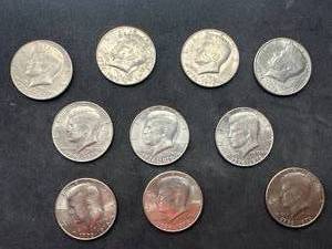 Lot of 10 Kennedy Centennial Half Dollars