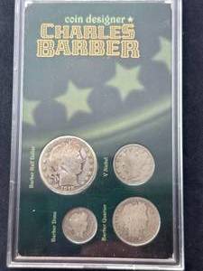 Charles Barber Coin Set