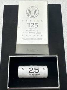 25 Uncirculated Nickels