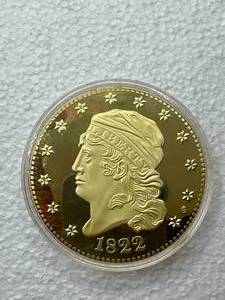 Large Capped Bust Replica Coin