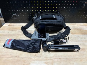 Kodak Camera, Tripod Stand, and Bag