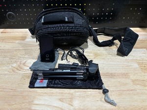 Kodak Camera, Tripod Stand, and Bag