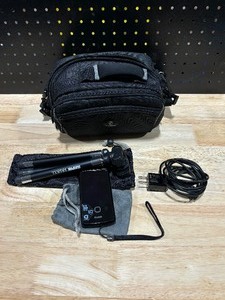 Kodak Camera, Tripod Stand, and Bag