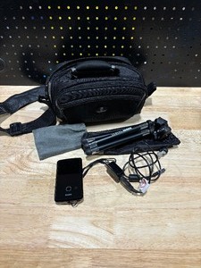 Kodak Camera, Tripod Stand, and Bag