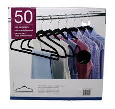 lot 10 image: Flocked Hangers - 50 packs