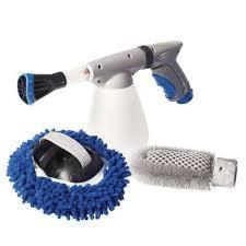 lot 16 image: Suds N Spray Foaming Wash System for AutoCar 3Pc Set Soap Canister Wash Glove