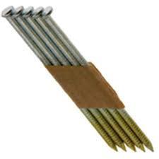 lot 22 image: Grip Rite 2-38 x .113, 30 Degree Paper Tape Offset Round Head Nails, Bright, Smooth Shank, (4,000Carton), #GRSP8D4M