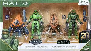 lot 37 image: HALO 4 World of Halo Anniversary Action Figure Multipack