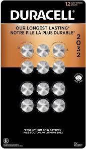 lot 85 image: Duracell Lithium 2032 Coin Batteries 12-count Expiration 2034