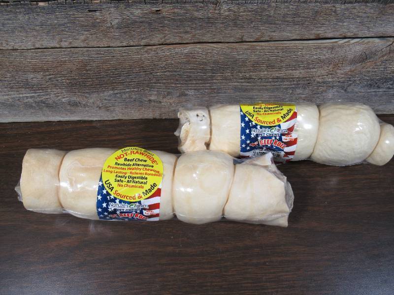 lot 132 image: Lot of 2 Natures Own Not Rawhide Beef Roll