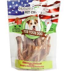 lot 151 image: Set of 2 Natures Own USA Chicken Kickerz Dog Chews 10 Pack