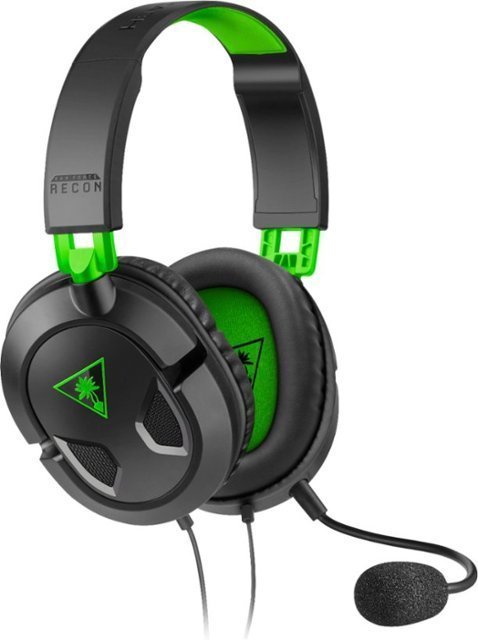 lot 181 image: Set of 2 Turtle Beach - RECON 50X Wired Surround Sound Ready Gaming Headset for Xbox One & Xbox Series XS - BlackGreen
