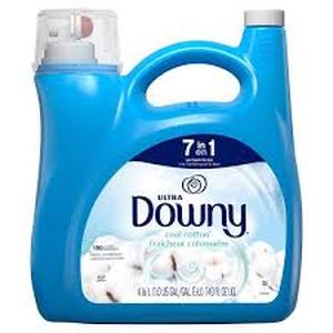 lot 6 image: Downy Cool Cotton Ultra HE Compatible Liquid Fabric Softener-140 fl oz
