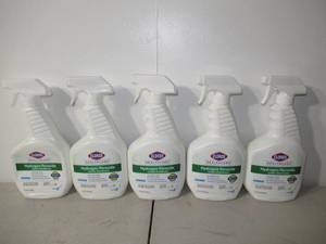 lot 16 image: Set of 5 Clorox Healthcare Hydrogen-Peroxide CleanerDisinfectant, 32 oz Spray Bottle