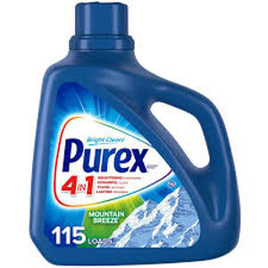 lot 40 image: Set of 2 Purex Mountain Breeze HE Liquid Laundry Detergent - 150 fl oz