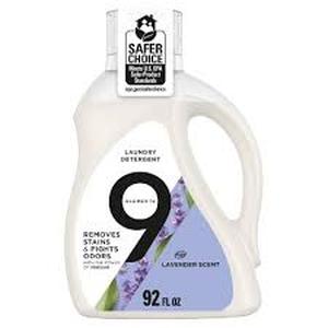 lot 43 image: 9 Elements Lavender HE Compatible Liquid Laundry Detergent-92 fl oz