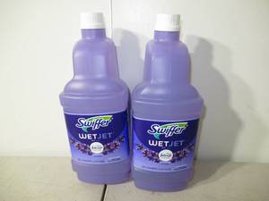 lot 47 image: Set of 2 Swiffer WetJet Liquid Refills - Lavender-42.2 fl oz