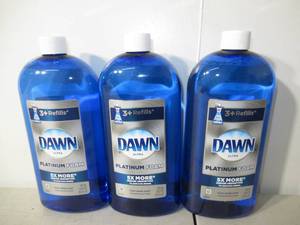 lot 10 image: Dawn Direct Foam Dishwashing Foam Refill-Fresh Rapids-30.9 Oz., 915 Milliter (Pack Of 3)