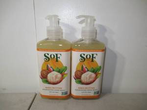 lot 24 image: Set of 2 South of France Shea Butter Nourishing Hand Wash - 8 fz