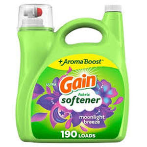 lot 33 image: Gain Liquid Fabric Softener - Moonlight Breeze-140 fl oz