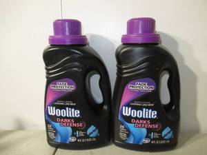 lot 74 image: Set of 2 Woolite Darks Liquid Laundry Detergent-40oz