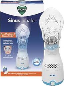 lot 113 image: Vicks Personal Steam Inhaler with Variable Steam Control & Soft Mask - 22.56oz