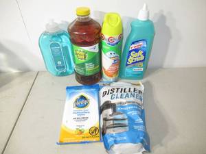 lot 92 image: Mixed Lot General Purpose Cleaning Supplies-(6 Items)
