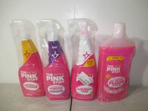 lot 94 image: Combo Lot of Star Drop The Pink Stuff Cleaning Products-(4 Total)