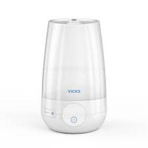lot 104 image: Vicks Filter Free Plus Cool Mist Ultrasonic Humidifier - 1.2ga