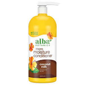 lot 145 image: Alba Botanica More Moisture Conditioner - Coconut Milk - 34 fl oz - Plant Based & Cruelty Free